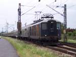 Centralbahn AG Re4/4I in Alfter mit Sonderzug kurz vor dem Roisdorfer Bahnhof - (18.05.2008)