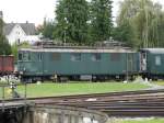 Locorama -  ex SBB  Re 4/4 100?? im Freigelnde von Locorama in Romanshorn am 15.10.2013