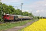 CentralBahn 10019+10008 am 9.5.13 mit dem Hetzerather in Menden.