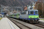 BLS EW III-Pendel mit der Re 420 502, ehemals SBB, als RE Interlaken Ost - Zweisimmen in Interlaken West am 4.