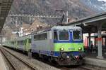 BLS EW III-Pendel mit der Re 420 502, ehemals SBB, als RE Interlaken Ost - Zweisimmen in Interlaken West am 4.