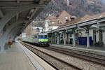 BLS EW III-Pendel mit der Re 420 502, ehemals SBB, als RE Interlaken Ost - Zweisimmen in Interlaken West am 4.