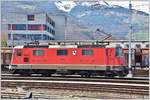 Re 4/4 II 11239  Porrentruy  in Buchs SG. (23.03.2017)