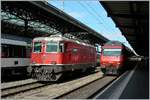 Sie stand so schön im Licht, dass ich nicht anders konnte als sie zu fotografieren: die SBB Re 4/4 II 11134 in Lausanne.