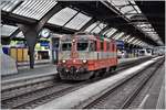 Ex Swiss Express Re 4/4 II 11109 in Zürich HB. (31.08.2017)