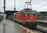 SBB: Kurzaufenthalt in Zürich HB bei Regen am 5.