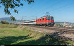 Re 4/4 II 11121 mit IR Basel - Zürich am 28.