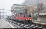 SBB Cargo International Re 4/4 II 11336 und Re 6/6 11662 am 28.