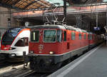 Dank der starken Verzögerung bei der Inbetriebnahme der neuen Triebzüge RABDe 502 TWINDEXX können die kleinen BOBOS der ersten Generation von SBB P im Bahnhof Basel noch täglich