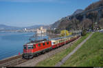 Am 31. März 2019 war der RAe TEE II 1053 auf Charterfahrt unterwegs von Aarau nach Vevey. Ab Lausanne kam die Re 4/4 II 11198 als ETCS-Vorspannlok zum Einsatz. Zur Abstellung bis zur Rückfahrt fuhr der Zug von Vevey noch bis St. Maurice weiter.