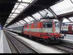 SBB - Lok 420 109-1 mit IR nach Chur im HB Zürich am 11.05.2019