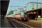 Swiss-Express: Die SBB Re 4/4 II 11113 mit dem IC 121 von Genève nach St.