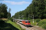 11127 mit dem IC 380 (Zürich HB-Singen(Htw)) bei Gottmadingen 11.8.19