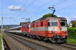 Lange ist's her, als ich das letzte Mal eine Swiss Express-Maschine vor die Linse bekam....heute war es wieder soweit: Re 4/4 II 11109 war zusammen mit Re 4/4 II 11139 von Zürich HB nach Basel