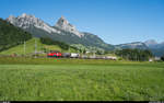 SBB Cargo Re 4/4 II 11294  Knie  mit WLV-Zug Altdorf - Rangierbahnhof Limmattal am 12.