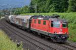 Re 420 232-1 unterwegs in Richtung Rangierbahnhof Limmattal zwischen Rupperswil und Lenzburg, aufgenommen am 19.06.2020.