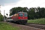 Am Abend des 28.05.2020 fuhr Re 4/4 11111 (420 111-7) mit dem IC 182 (Zürich HB - Stuttgart HB) bei Gottmadingen aus Richtung Schaffhausen kommend gen Singen (Hohentwiel), wo sie ihren Zug an die