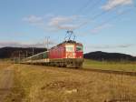 Re 4/4 II 11147 mit D 2582 Schaffhausen-Zrich HB am 14.03.04 zwischen Lottstetten(D) und Rafz