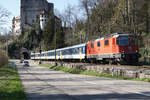 Noch kurze Zeit vor Ostern 2021 hat sich die SBB von den EW l Pendelzügen verabschiedet.