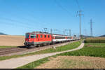 [Archiv] Am 19.09.2021 ist SBB Re 420 126-5 mit ihrer IR36 Komposition unterwegs von Zürich HB nach Basel SBB und konnte hier bei Möhlin aufgenommen werden.