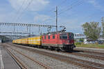 Re 420 273-5 durchfährt den Bahnhof Rupperswil.