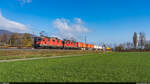 SBBC Re 420 340 & 342 / Hägendorf, 6. November 2021<br>
WLV-Zug Rangierbahnhof Limmattal - Solothurn