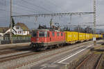 Re 420 239-6 durchfährt den Bahnhof Rupperswil.