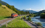 SBB Cargo Re 420 316 / Ennenda, 19. Juli 2022<br>
Militärextrazug Schwanden GL - RB Limmattal