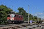 Re 420 264-4 fährt am 19.09.2022 Richtung Bahnhof Kaiseraugst.