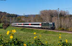 11161 mit dem IC 485 (Singen(Htw) - Zürich HB) bei Lottstetten 27.10.22