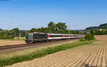 11161 mit dem IC 1180 (Zürich HB - Singen) bei Bietingen 2.6.23