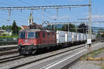 Re 420 238-8 durchfährt am 30.05.2023 den Bahnhof Rupperswil.