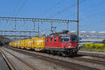 Re 420 342-8 durchfährt am 22.08.2023 den Bahnhof Rupperswil.