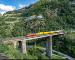 SBB Cargo Re 420 285 / Chärstelenbachbrücke Amsteg, 14.