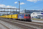 Re 420 275-0 durchfährt am 10.06.2024 den Bahnhof Rupperswil.