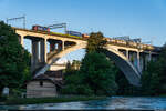 SBB Cargo Re 420 288 / Lorraineviadukt Bern, 5. Juni 2024<br>
WLV-Zug 50487 Fribourg - RB Limmattal