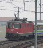 SBB - Re 4/4  11181 im Einsatz bei der SOB fr den Voralpen -  Express zwischen Romanshorn und Luzern am 15.02.2008