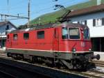 SBB - Re 4/4 11255 im Bahnhof von Oensingen am warten am 06.05.2008 