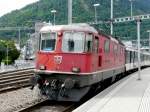 SBB - Re 4/4 11125 im Bahnhof von Chur am 25.05.2008