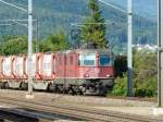 SBB cargo - Gterzug mit der Lok Re 4/4 11240 unterwes am 02.08.2008