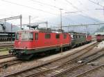 Re4/4 11288 in Bellinzona am 20-7-2004