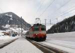 Die bereits in Bellinzona fotografierte Re 4/4 11108 befindet sich nun mit dem IR 2282 auf der Rckfahrt.