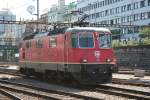 SBB Re 4_4  11217 am 27.8.2008 in Basel SBB.