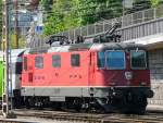 SBB - Re 4/4  11257 im Bahnhofsareal von Bern am 03.05.2009