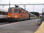 Interregio Cargo-Re 4/4 II 11320 mit IR nach Basel SBB am 26.10.2009