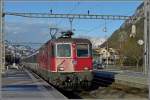 11302 fotografiert am 22.12.09 bei der Ankunft im Bahnhof von Sargans.