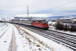 Der IR 1969 war am 22.12.09 mit der Re 4/4 II 11154 bespannt.