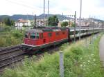 InterCity kurz hinter Pratteln am 06.07.2010