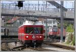 Be 4/4 515 und Re 4/4 II 11226 in Chur.