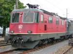 SBB - Re 4/4 11263 im Bahnhofsareal von oensingen am 07.09.2010 ..